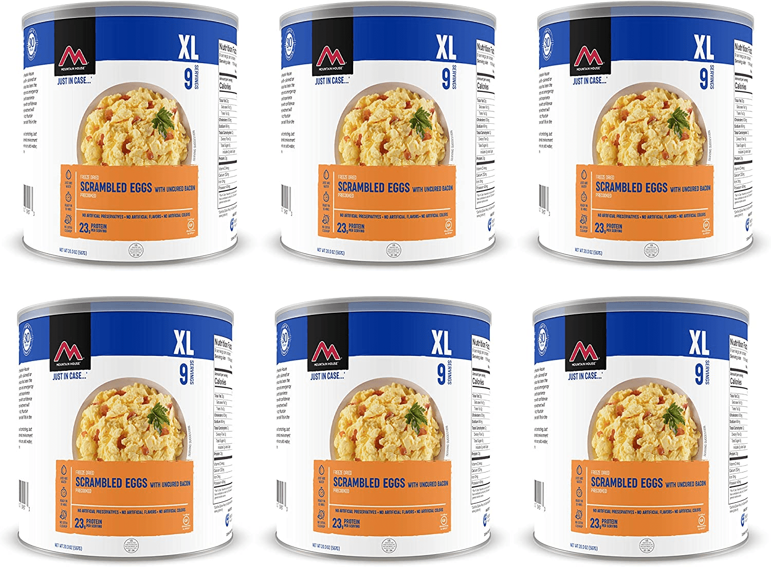 Mountain House Eggs in a Can x 6